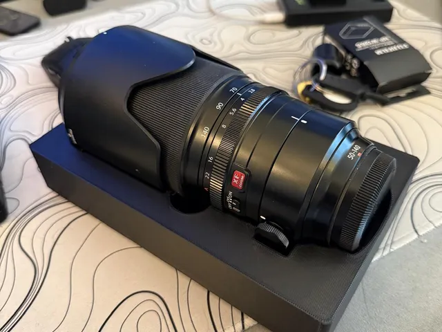 Fujifilm 50-140mm f/2.8 R Lm OIS WR Gridfinity Shadowbox 3Lx4Wx6H
