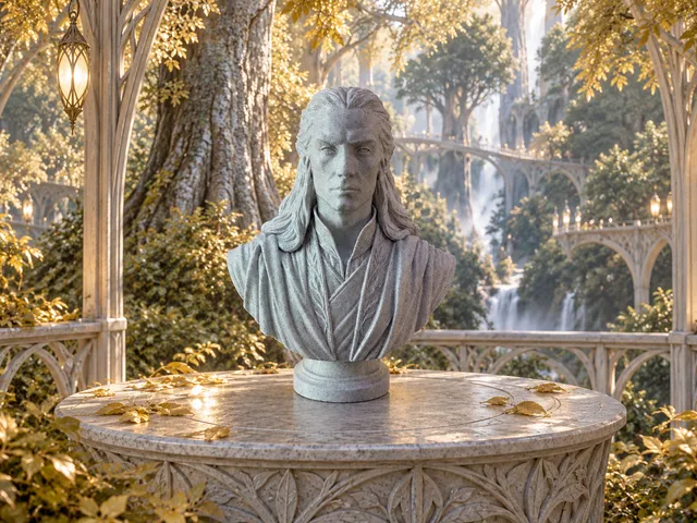 Celeborn the Wise — Bust Inspired by J. R. R. Tolkien’s Writings