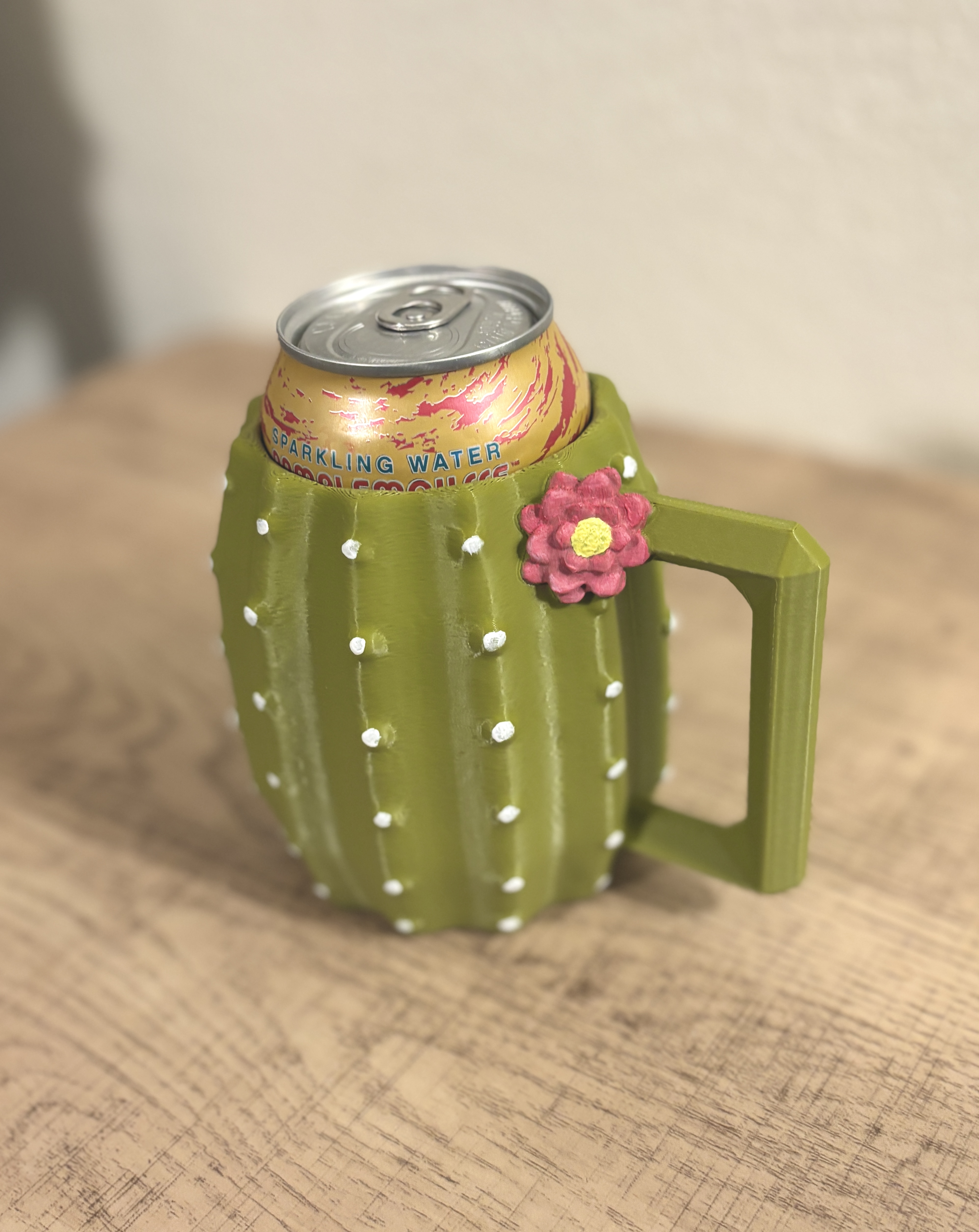 Cactus Can Holder (with or without can opener)