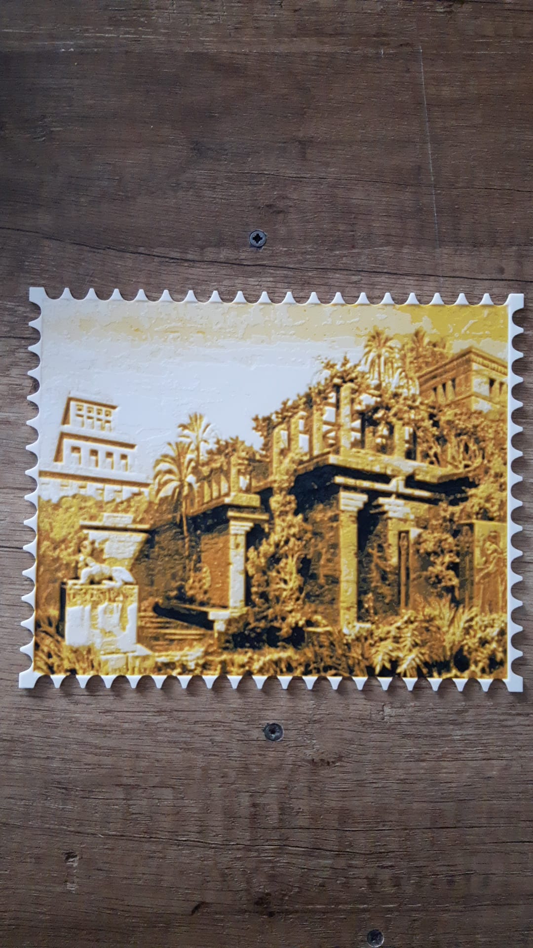 Stamp Hueforge Hanging Gardens of Babylon