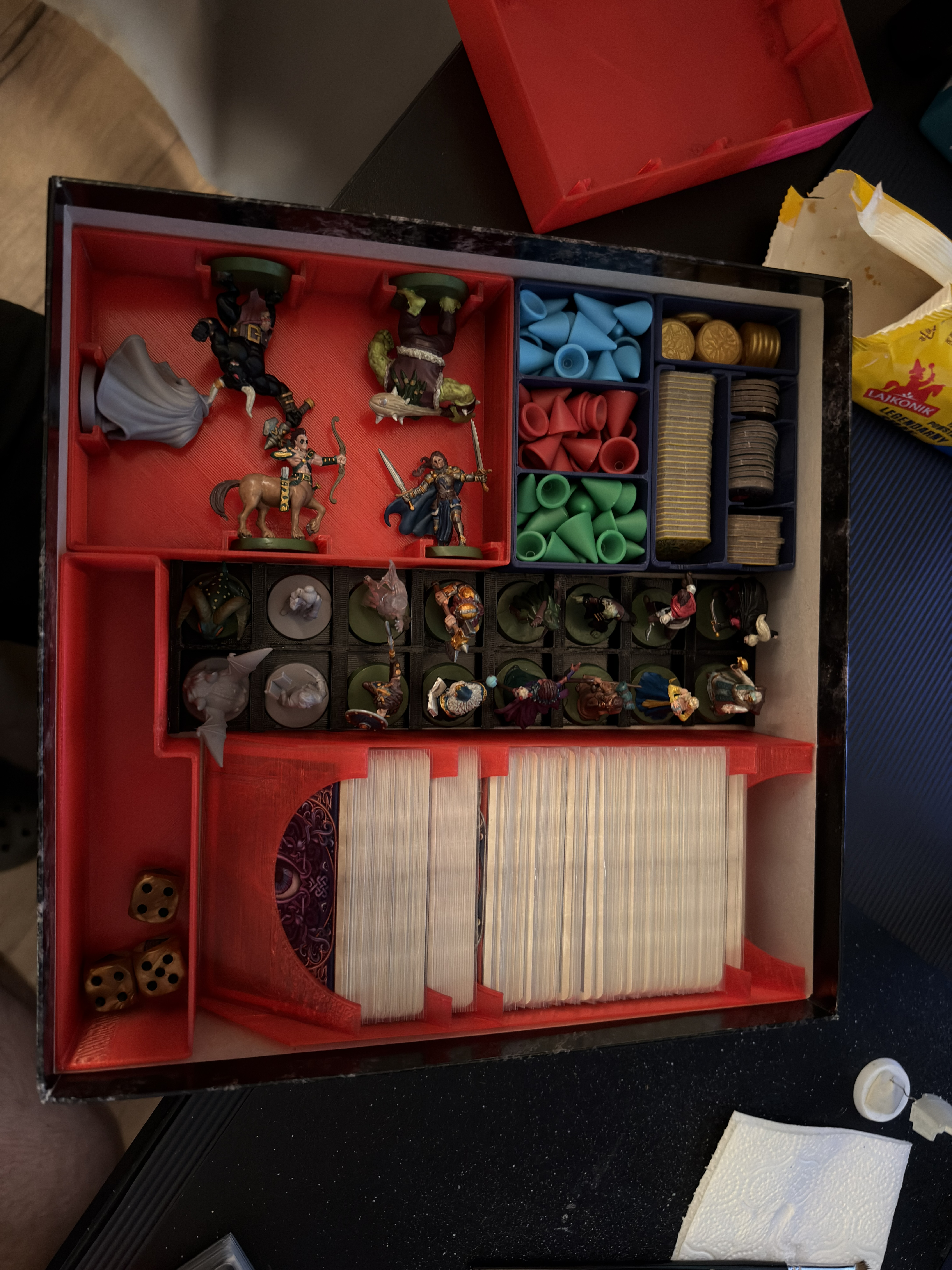 Talisman 5th Edition- improved insert for base + 1st and 3rd DLC