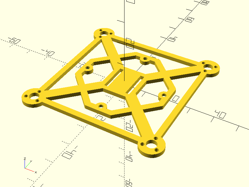 Parametric Toothpick Drone — miniatura 4