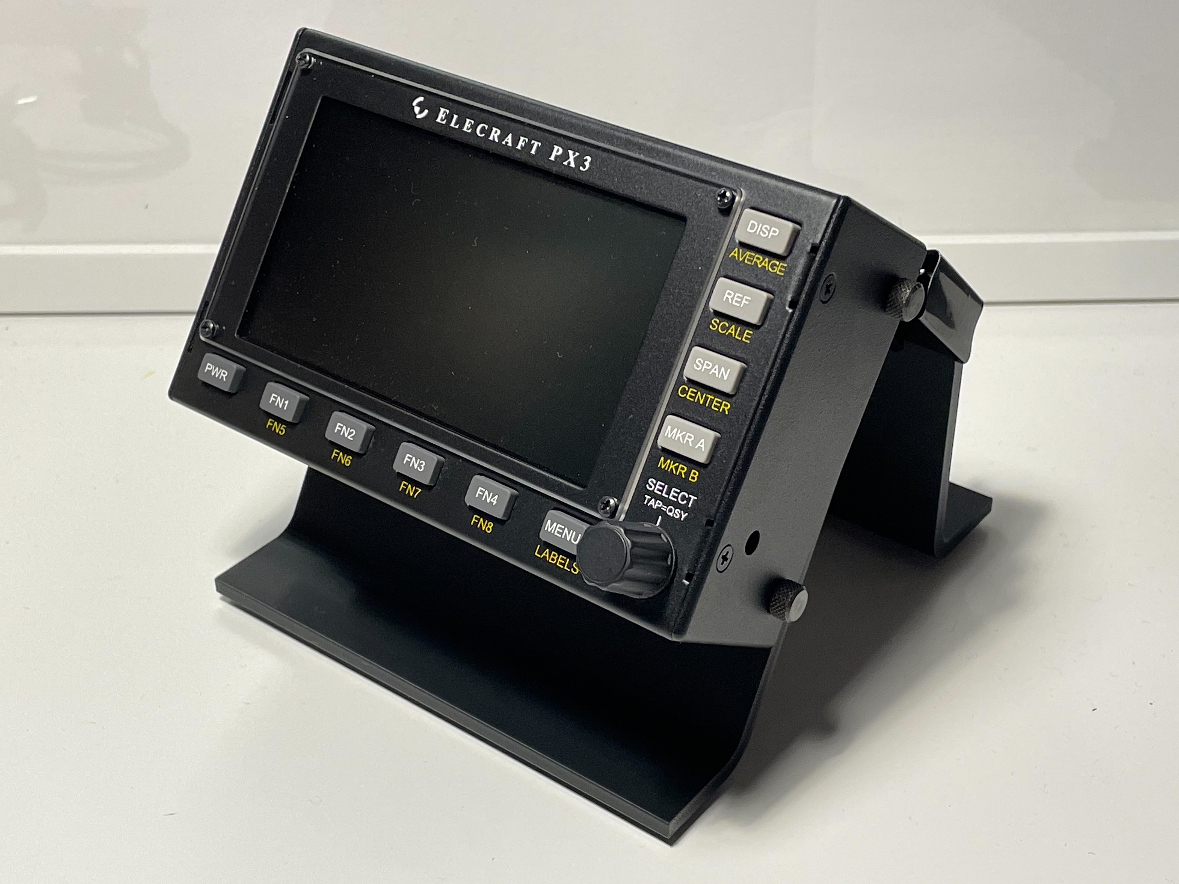 "Thrifty" Elecraft PX3 Desk Stand 3D model