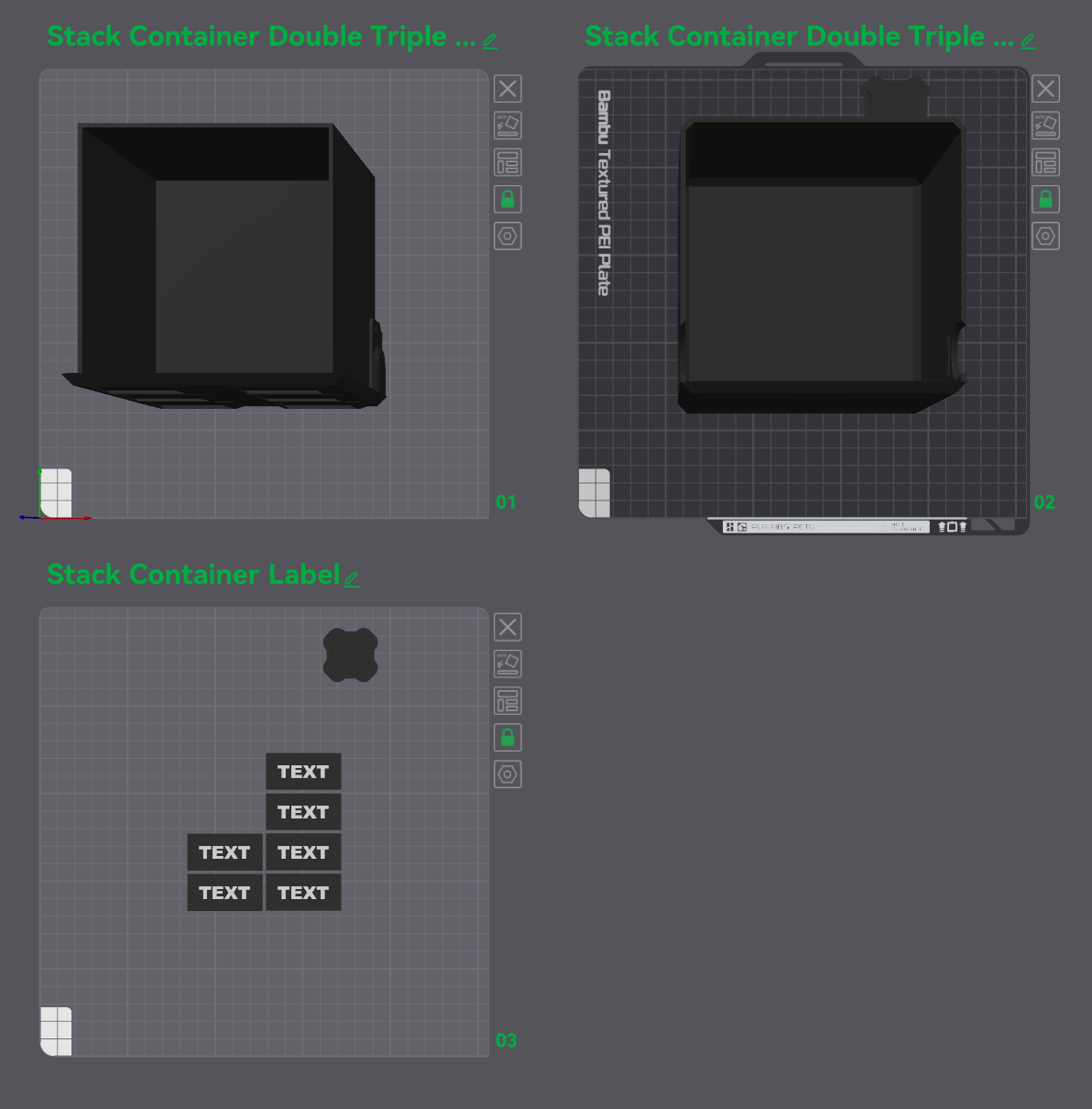 Stackable Box Basic Double Triple Tall — miniatura 6