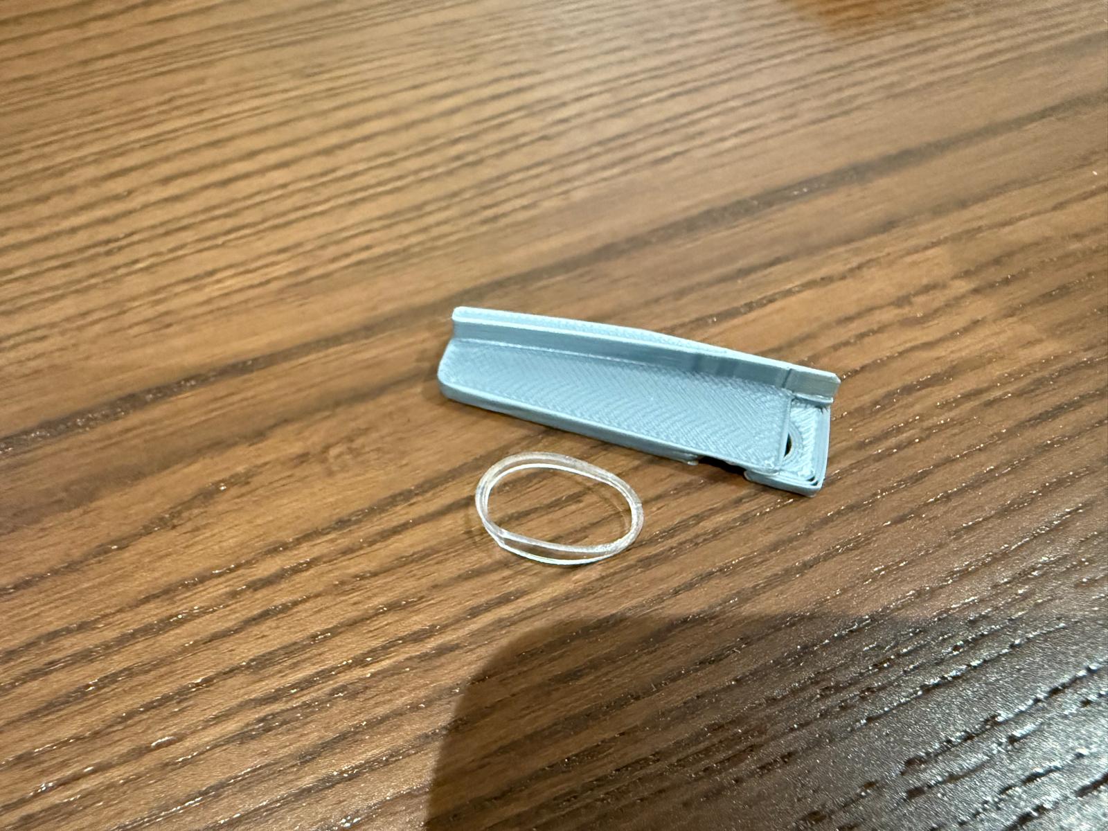 LEGO Train Track Switch with spring