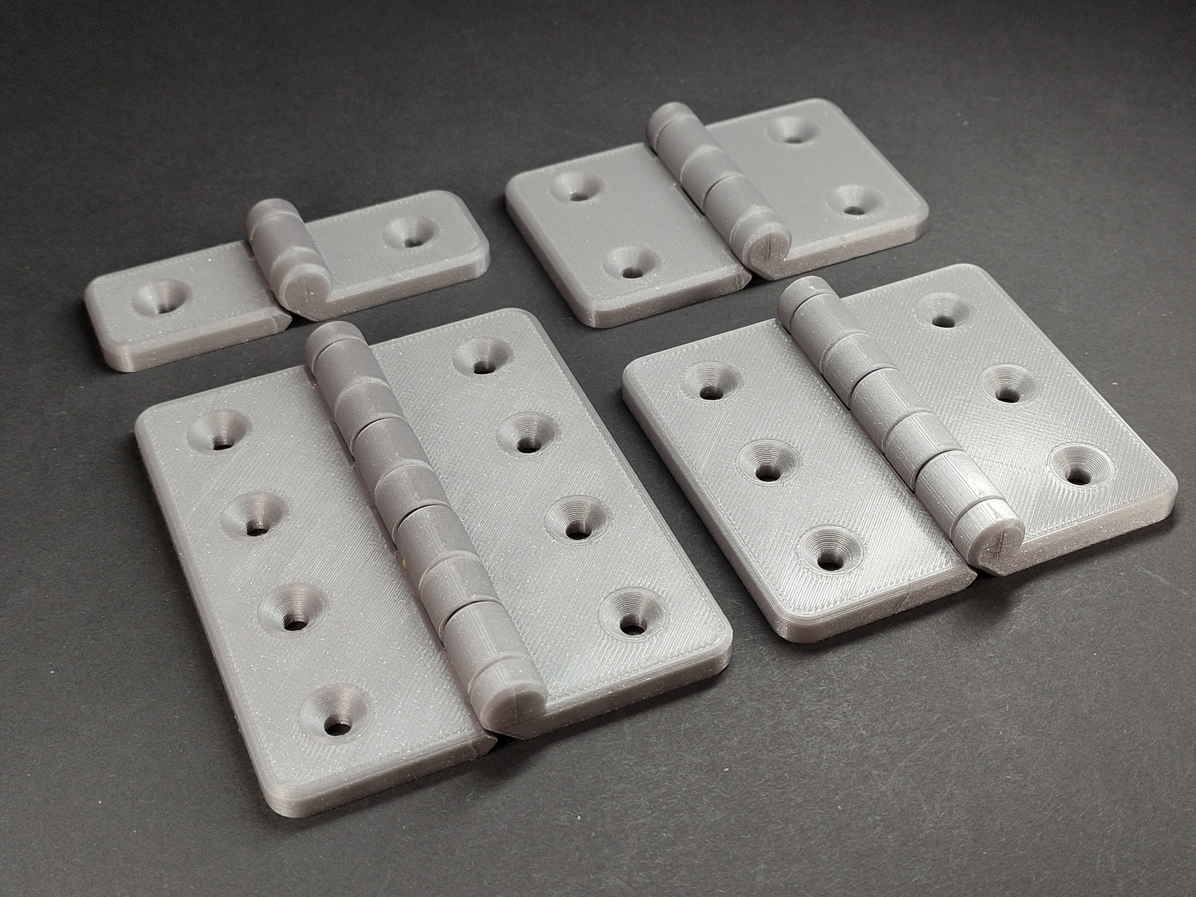 Strong hinge Print-in-place