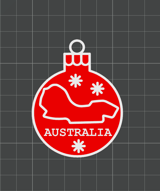 Pallina di Natale Australia