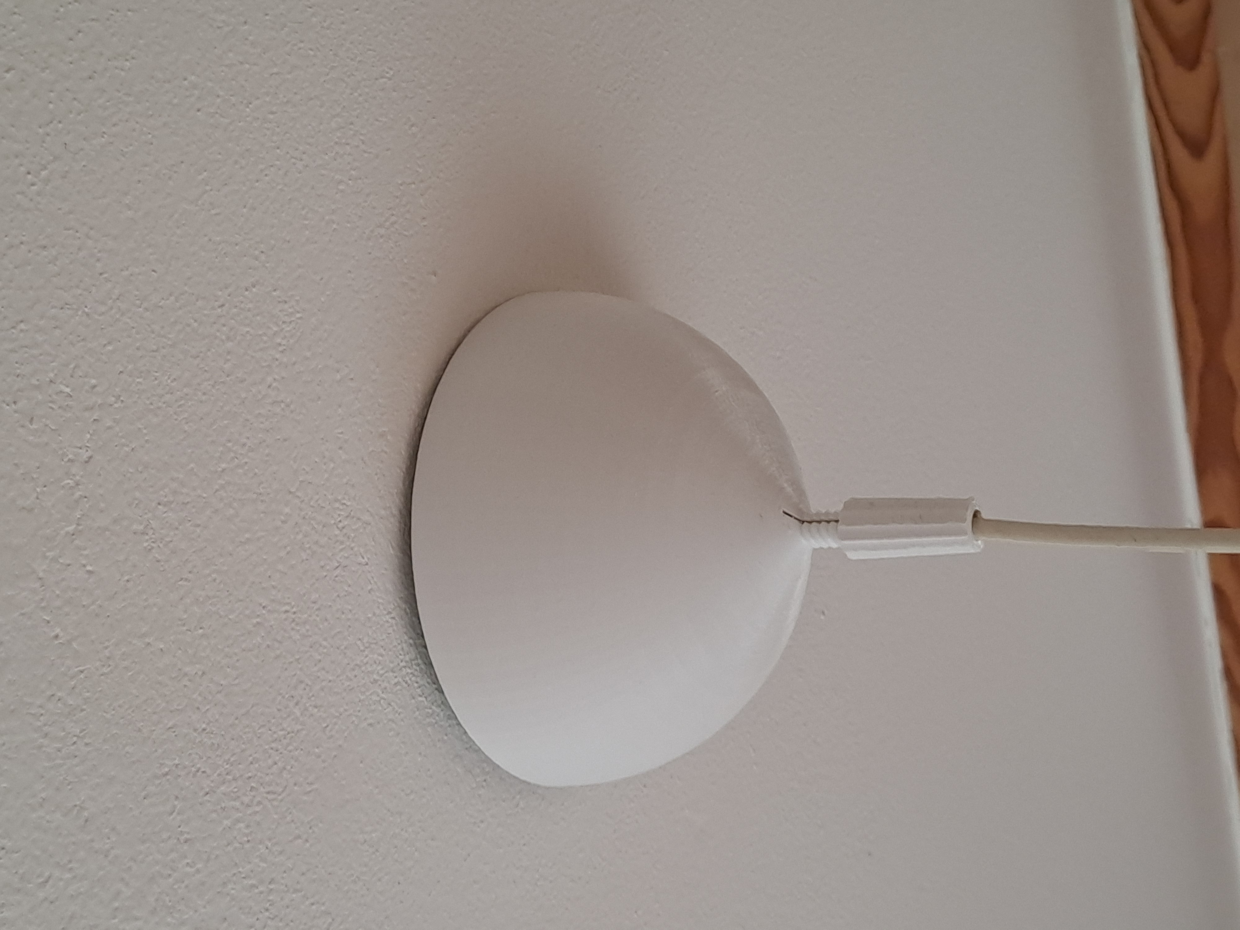Chandelier electronics cover for 6mm cable (Ikea Hemma)