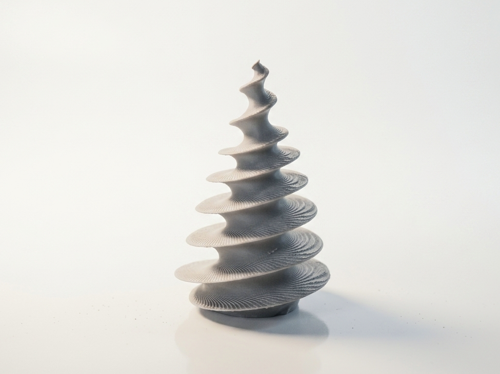 Abstract Pine Cone Sculpture Desk Art 3D Printable
