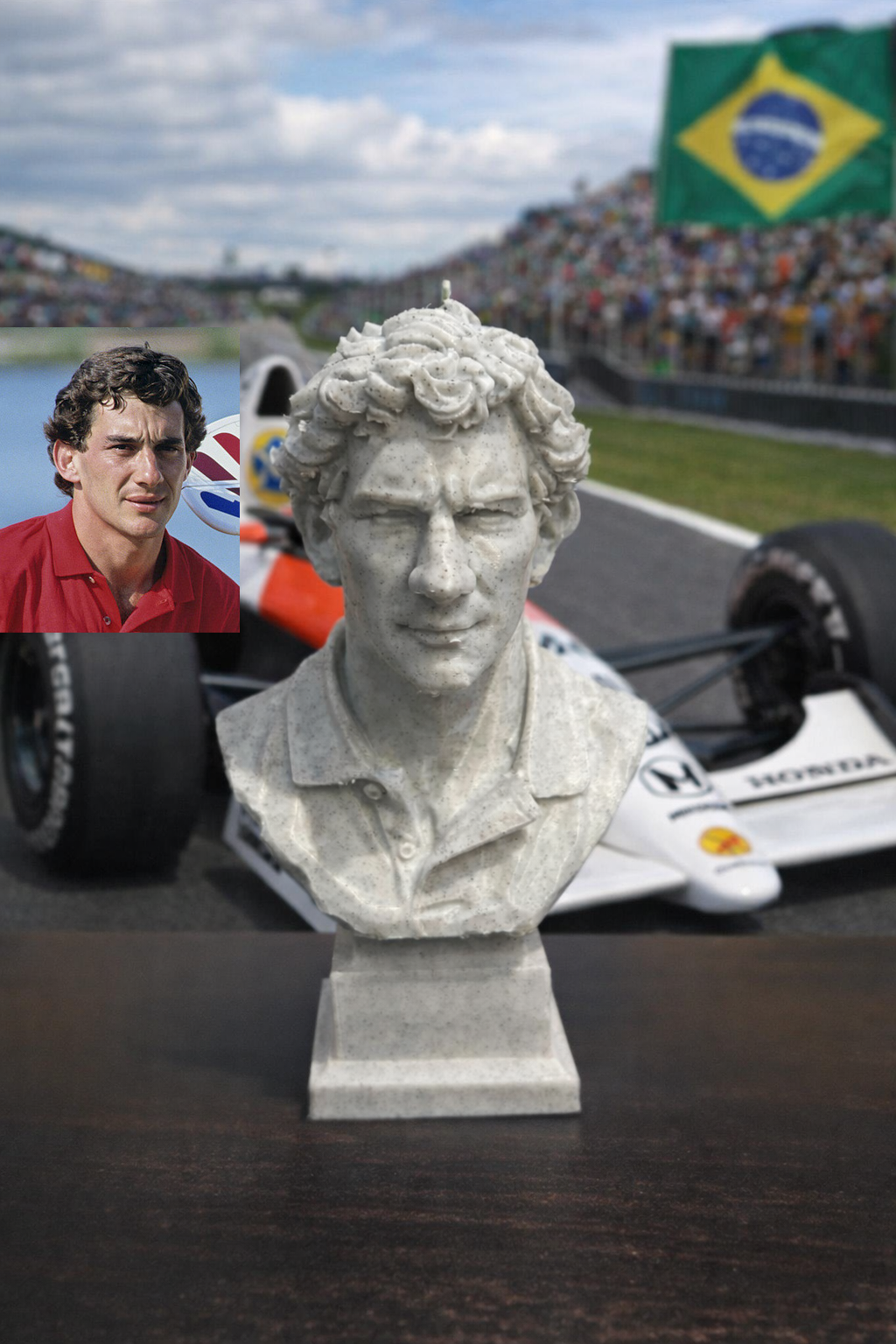 Ayrton Senna da Silva — Bust