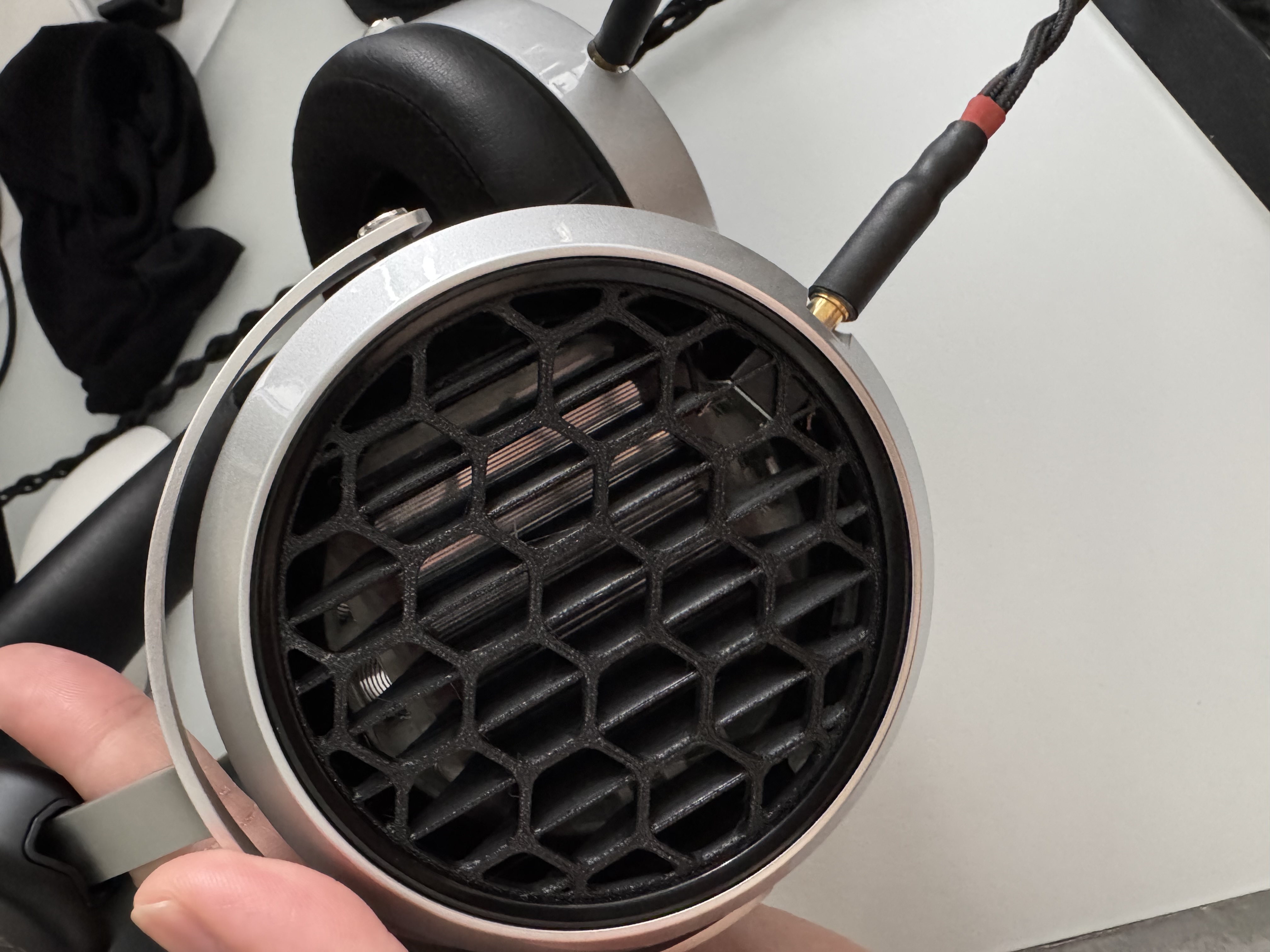 Hifiman HE400SE Grilles used with Original Ring