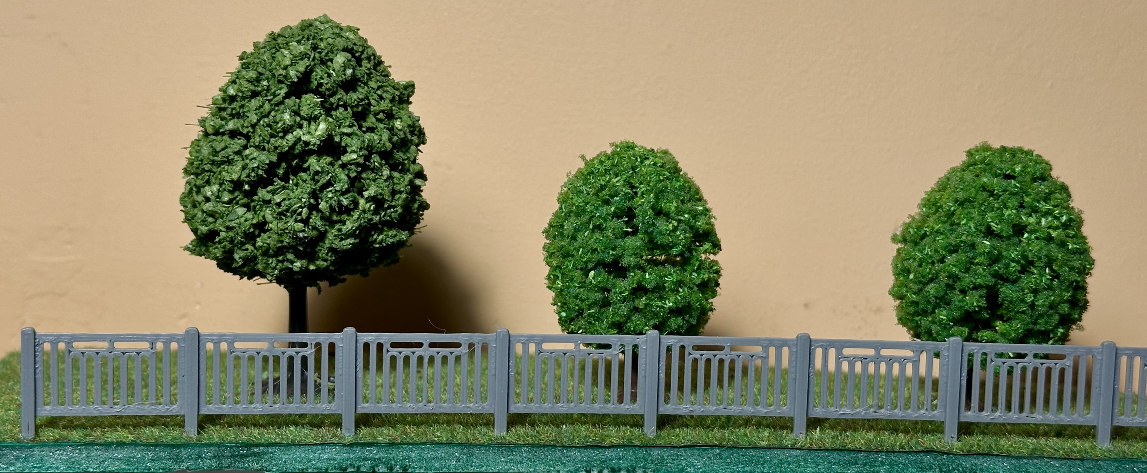 H0 scale fence - SNCB - Cloture echelle 1:87 (new version)