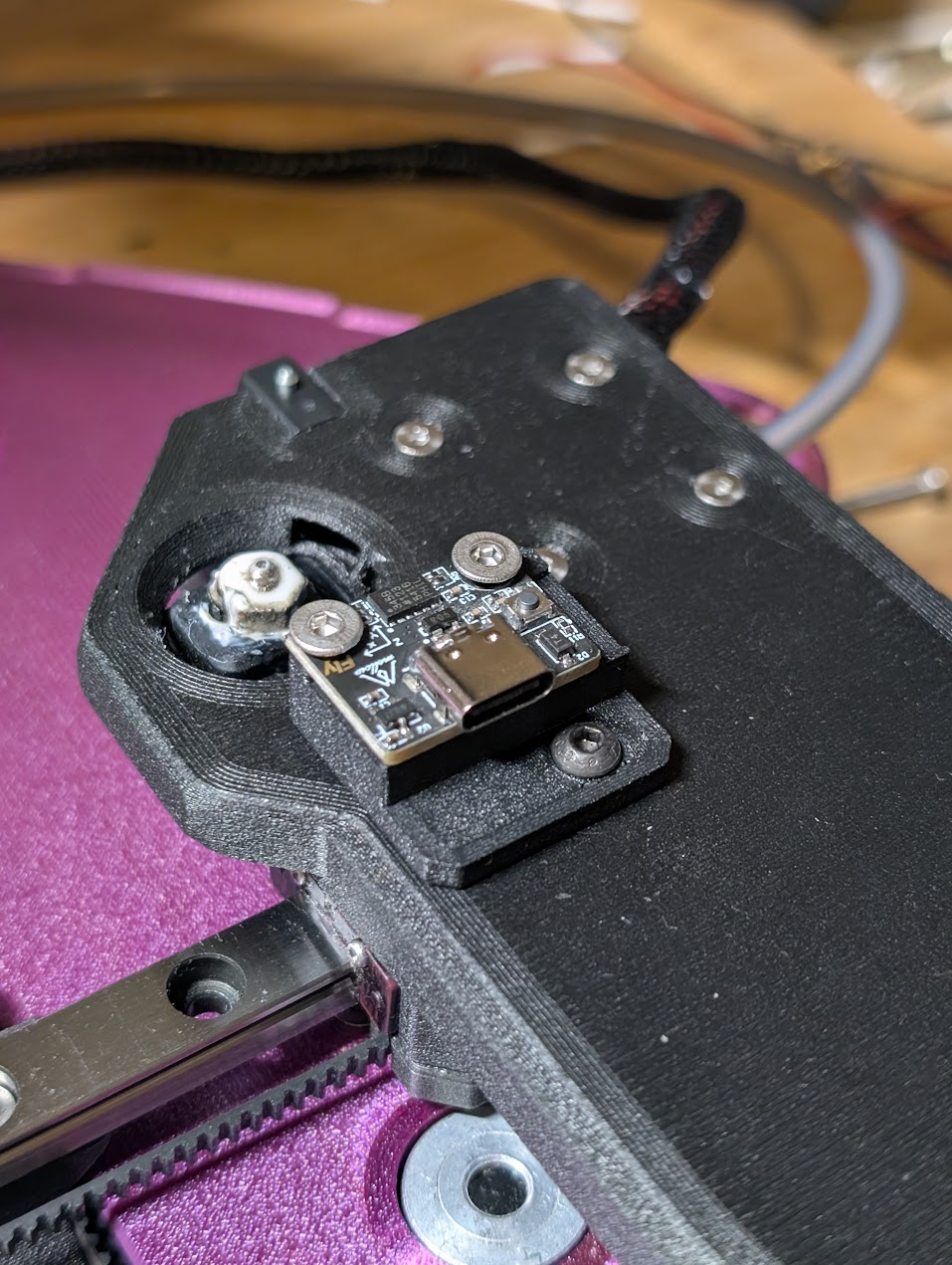 Mellow Fly ADXL345 Accelerometer mount for Lemontron (rev e)