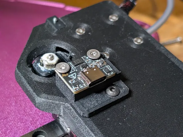 Mellow Fly ADXL345 Accelerometer mount for Lemontron (rev e)