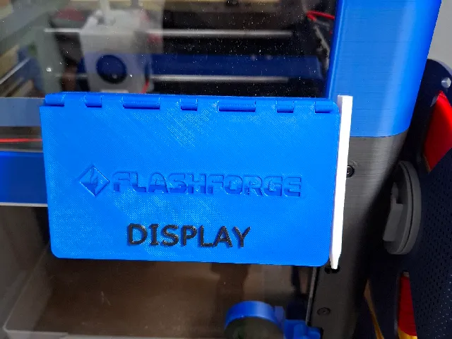 AD5X Screen Cover Base V2 With Added Lid Text, Stylus & Pin