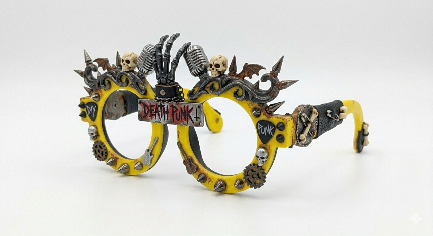 Death Metal Punk Glasses