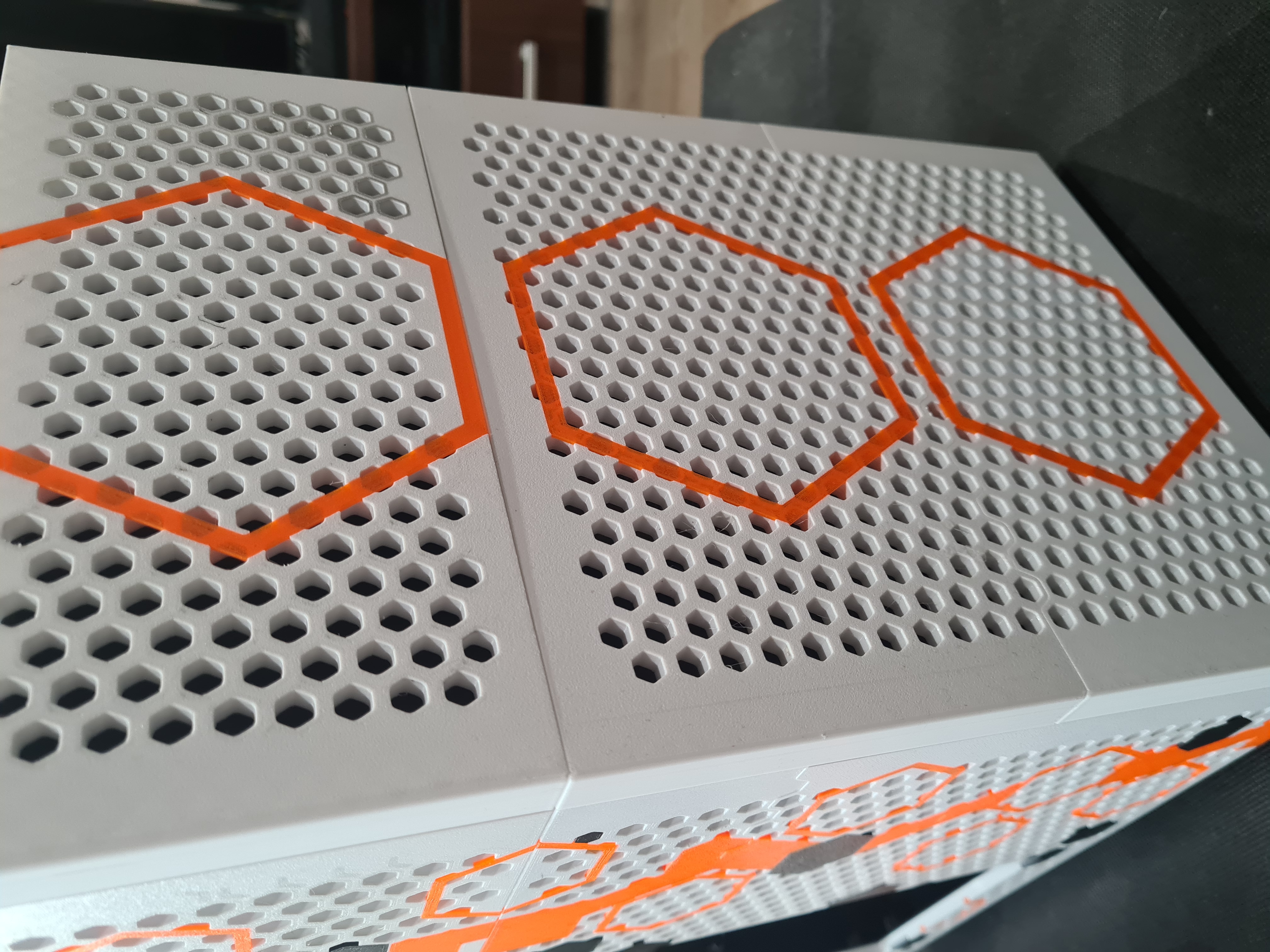 Miniatura 11 do modelo 3D mITX PC "Puzzle" Case