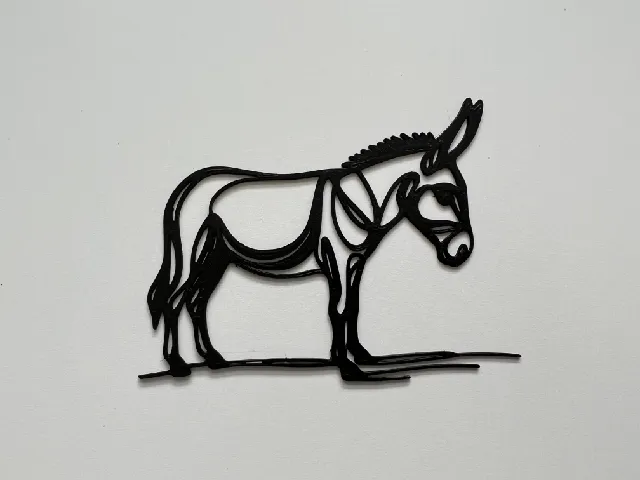 Donkey Wall Art #2