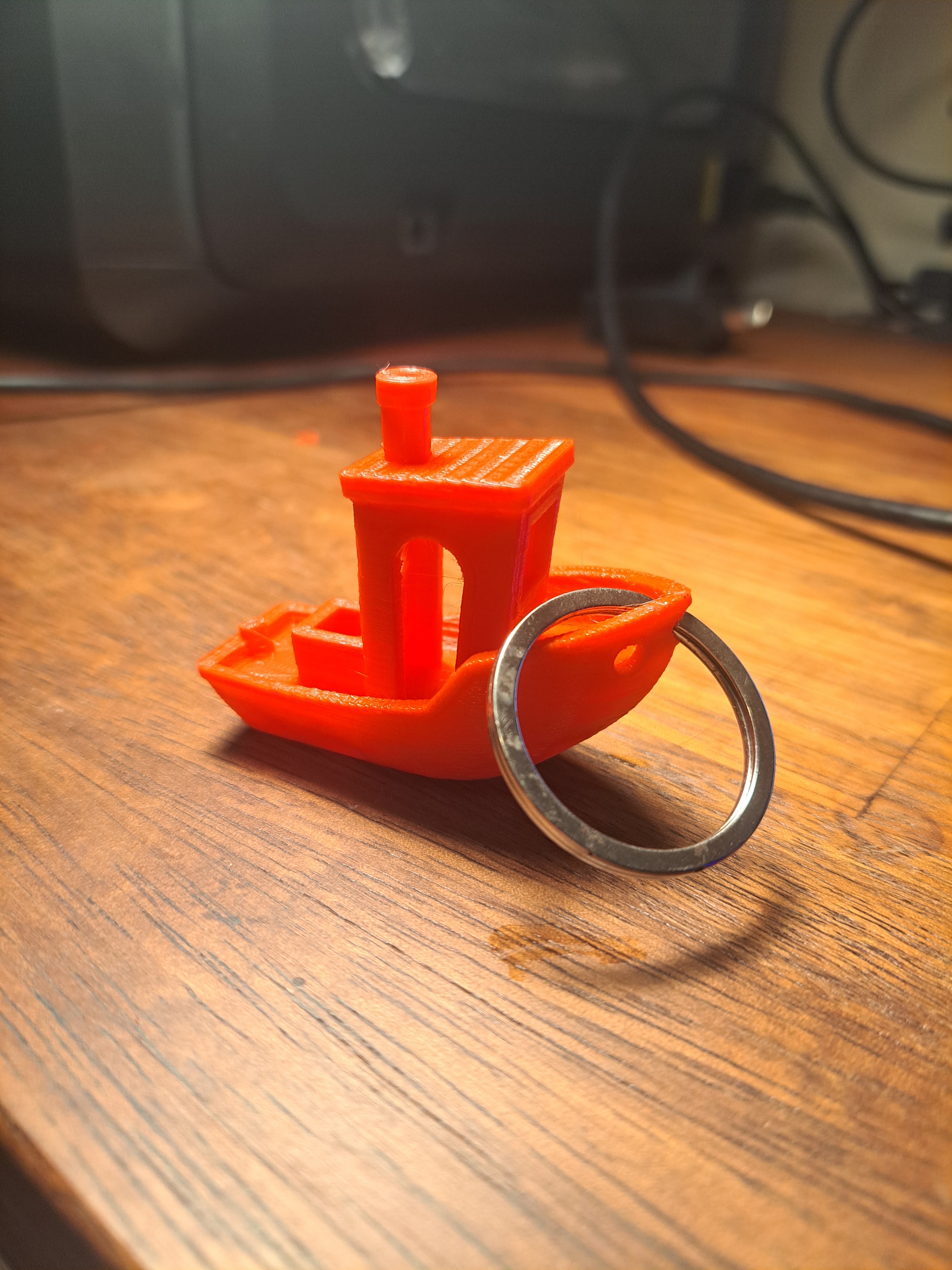 Keychain benchy – The Classic 3D Print with a Twist  :)