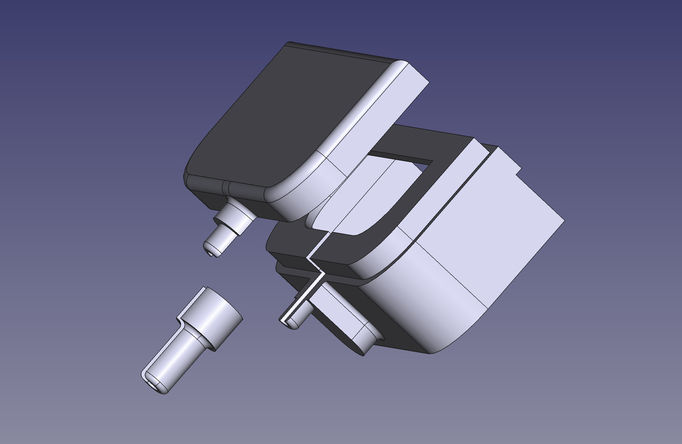 Cable Oganizer for SwitchBot Blind Tilt Solar Panel