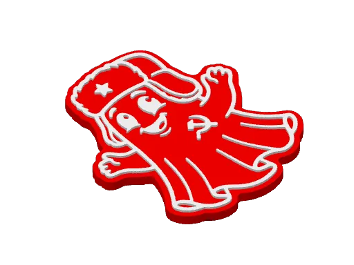 Fantasma do Comunismo | Communist Ghost — Keychain & Magnet