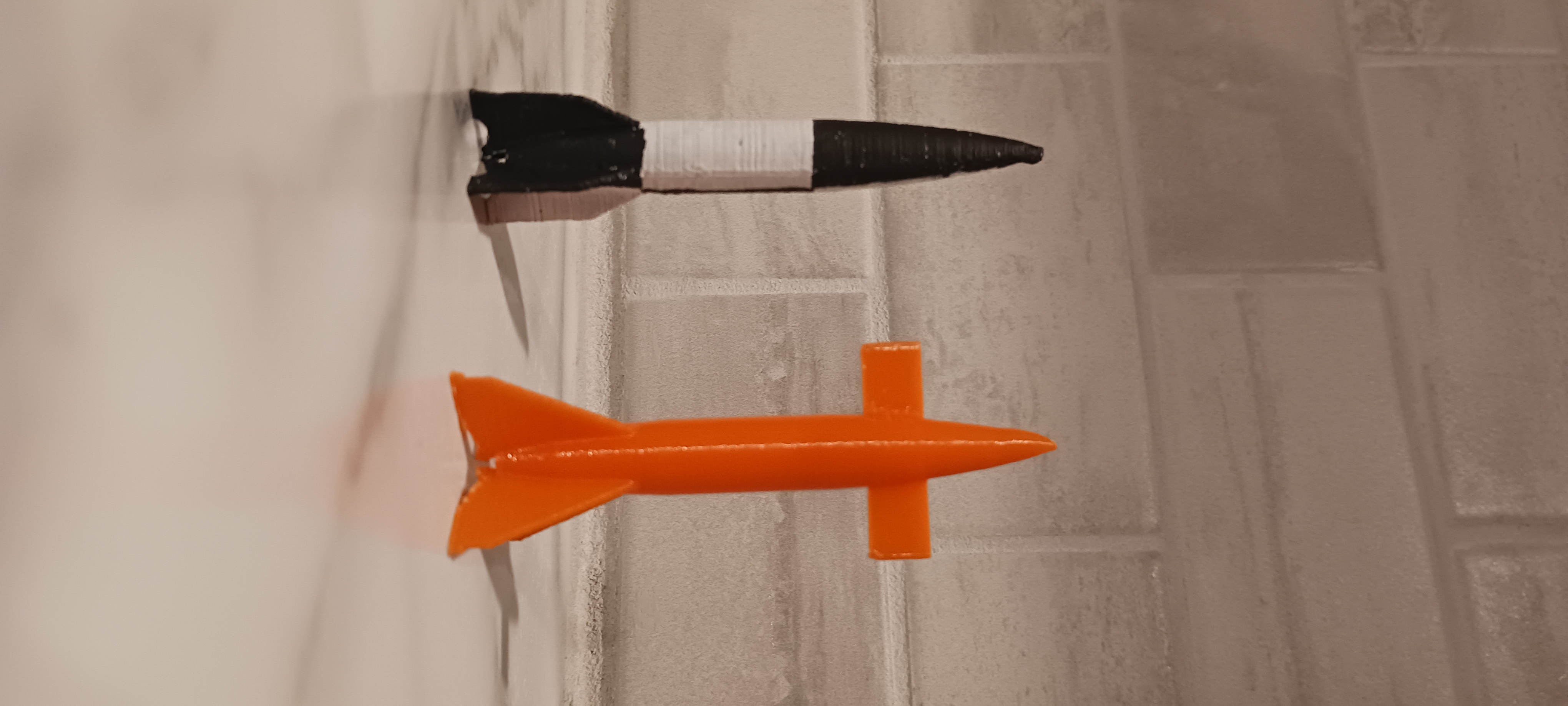Miniatura 2 do modelo 3D Hermes II Rocket