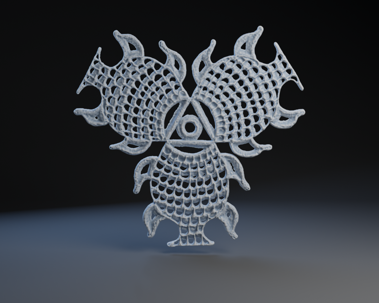 The Buddha’s Footprint 3D model by Peter Farell