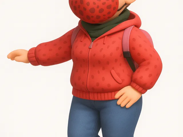 Stylish Hoodie Mask Character