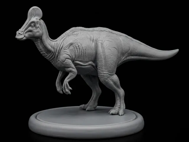 Corythosaurus Statue