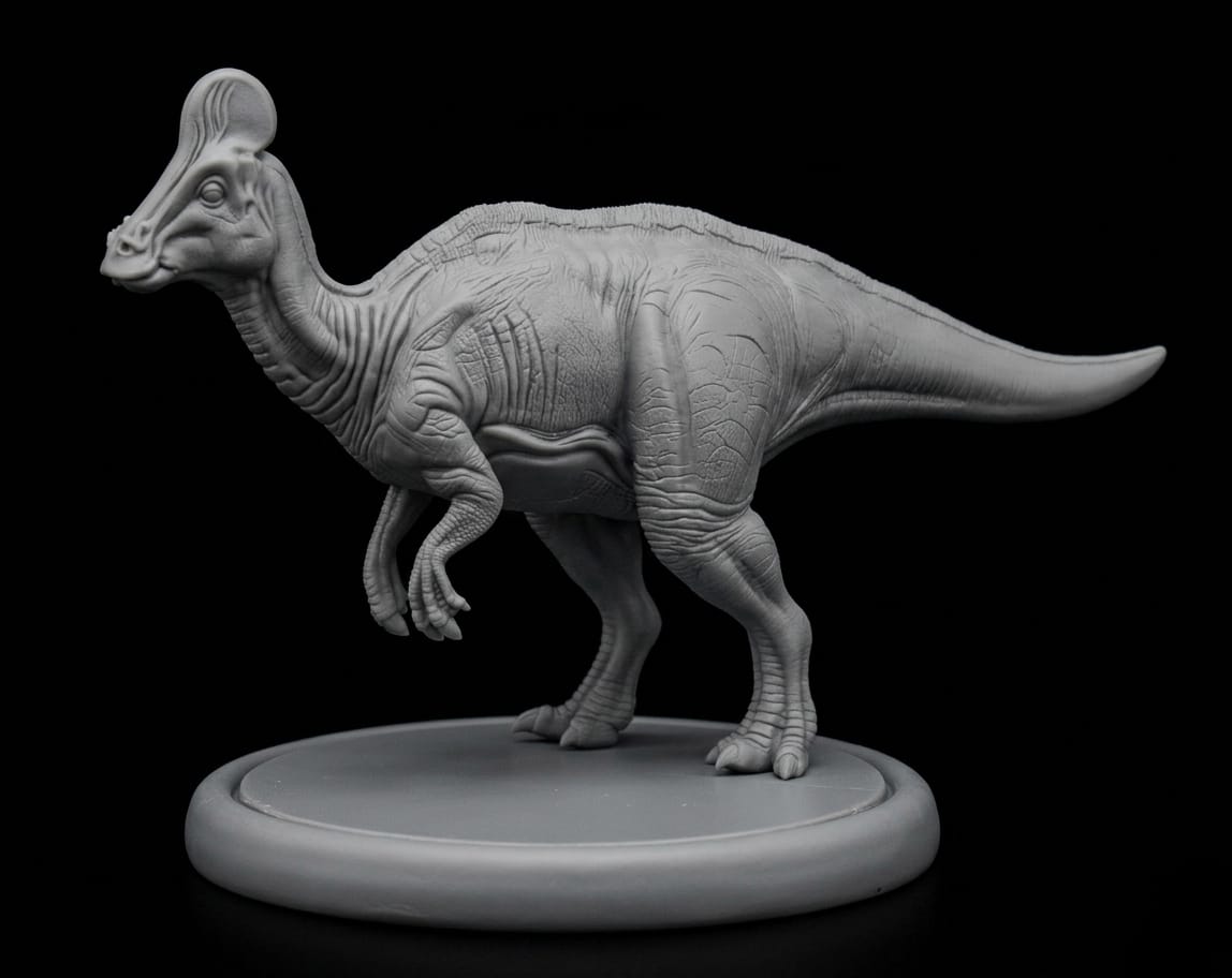 Corythosaurus Statue