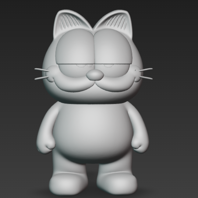 Garfield by Nickolai Burns | Download free STL model | Printables.com