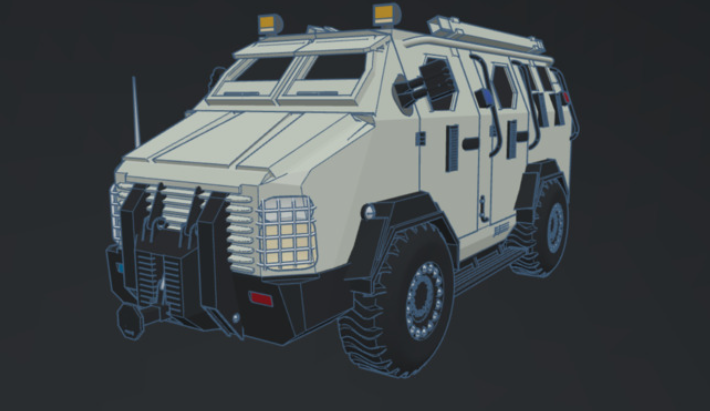 Armored car