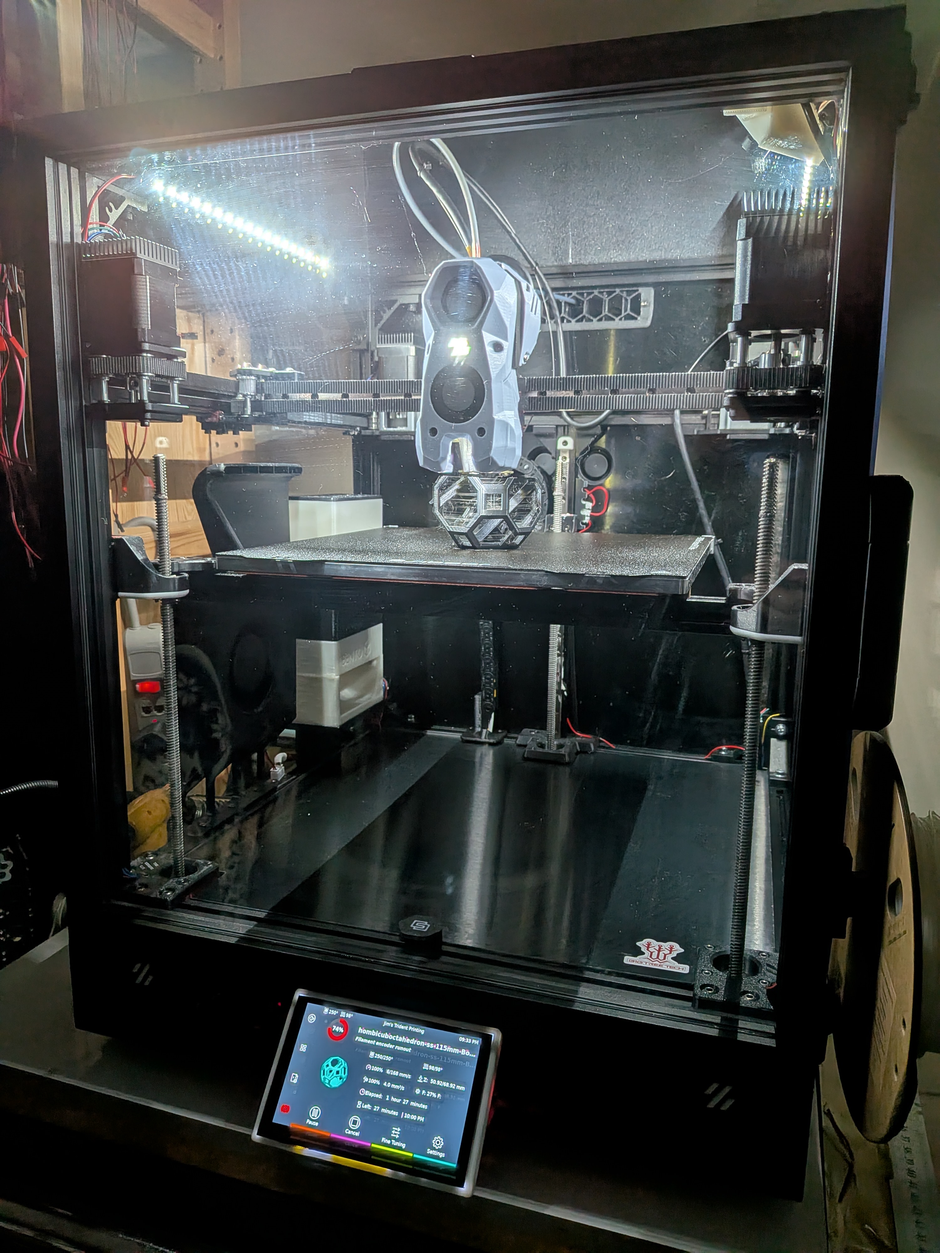 Voron 2.4/Trident 3d Printer Day Light Pcb Kit 24v Lamp Bar 27cm mount
