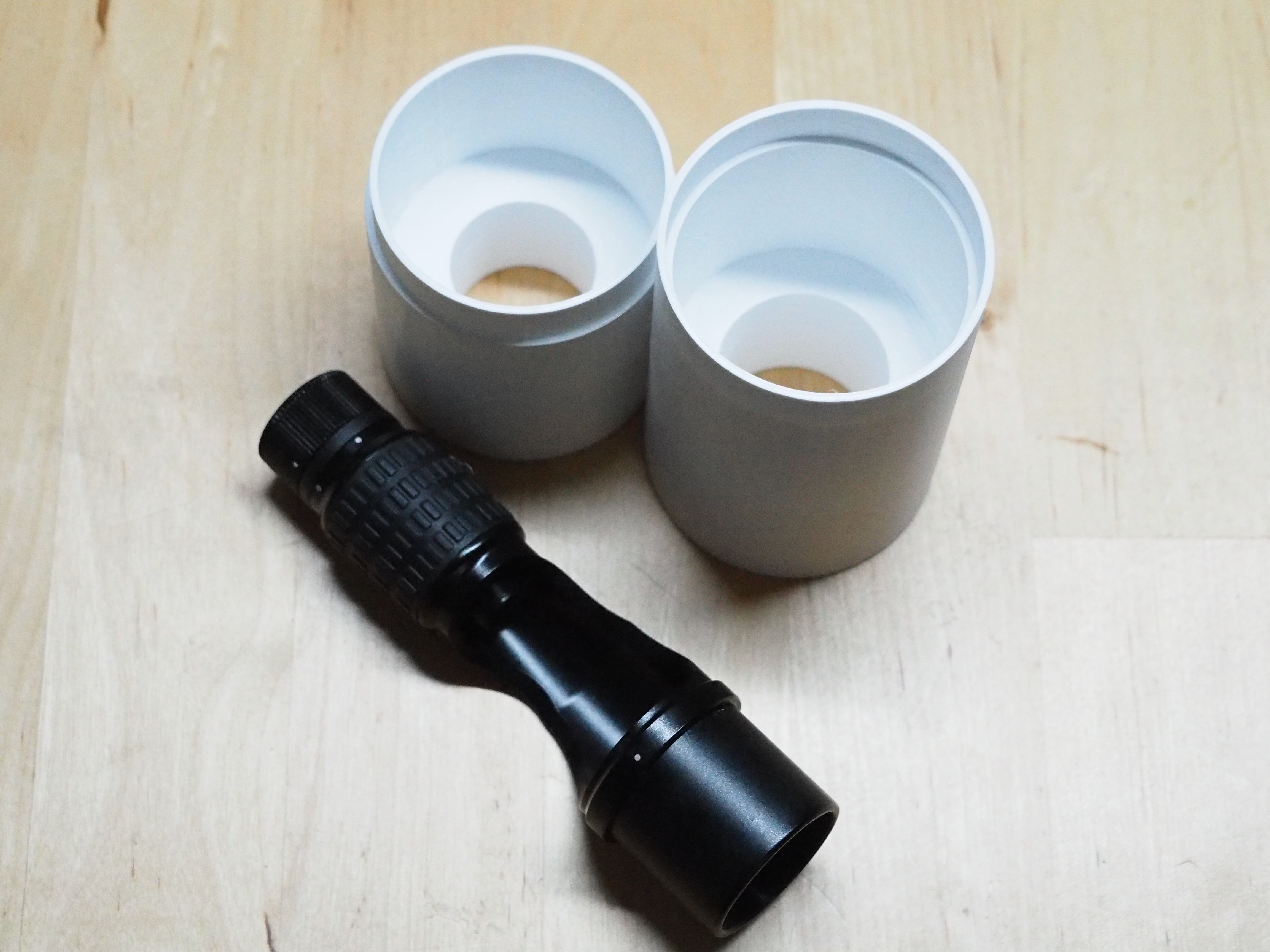Baader laser case - help to collimate itself