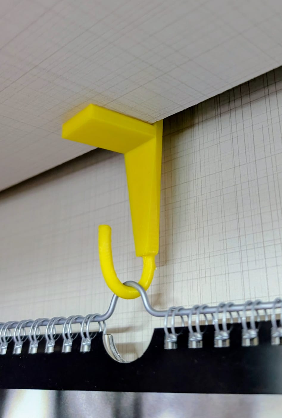 Shelf back hook