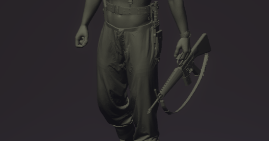 The Vietnam War by Aleks504 | Download free STL model | Printables.com - 3D model önizlemesi