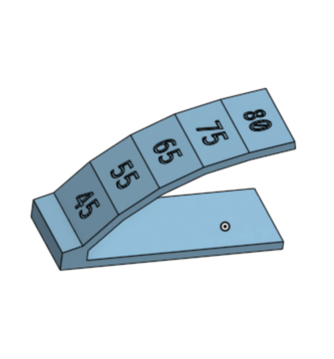 Overhang degree test