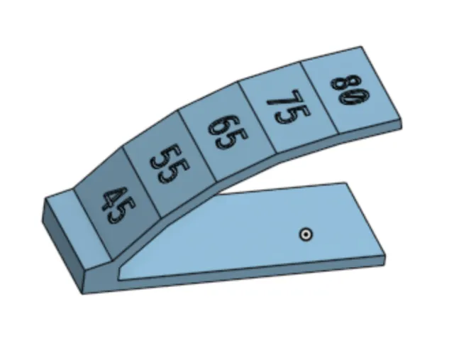 Overhang degree test