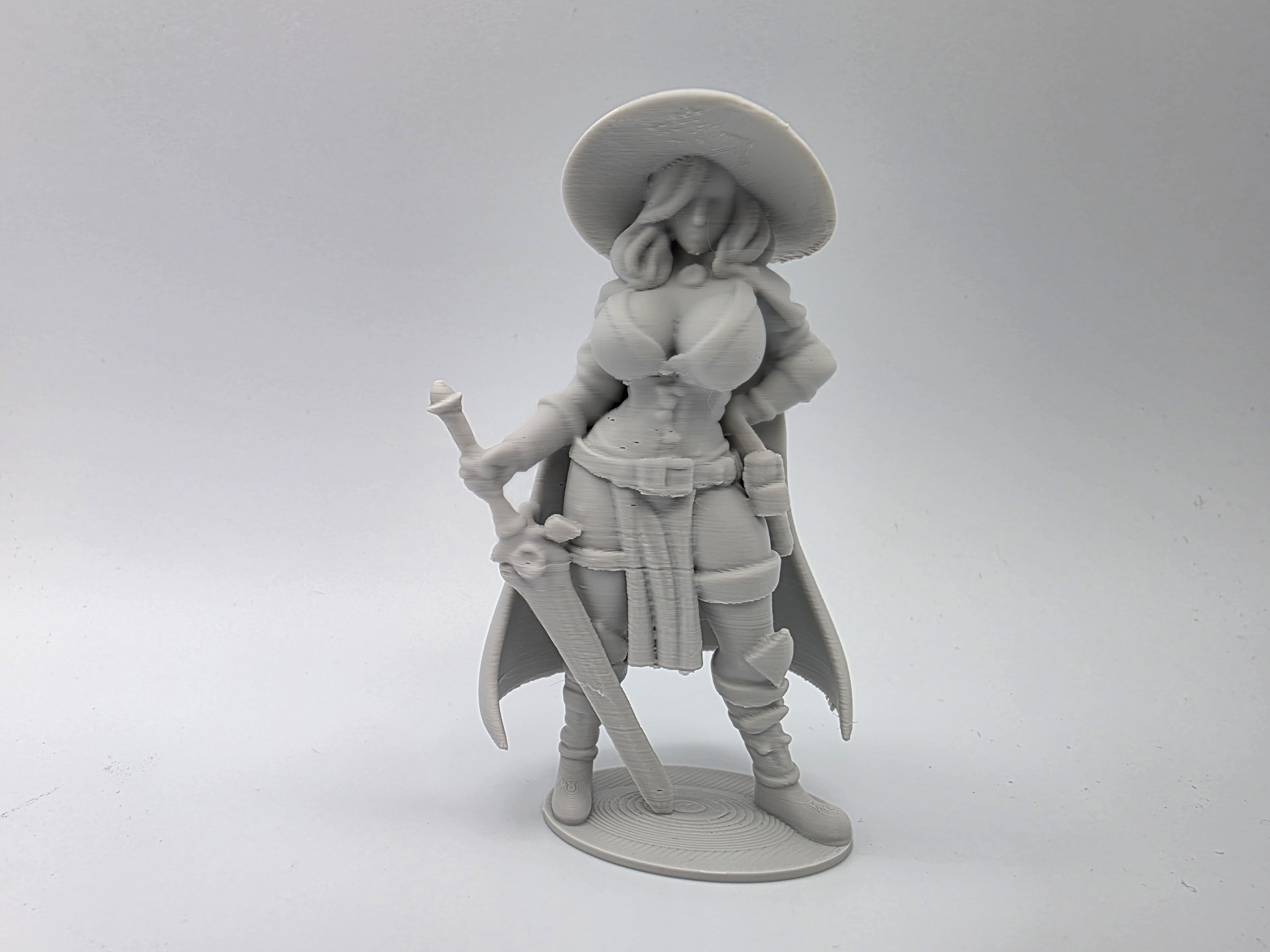 Female Witch Champion Figurine