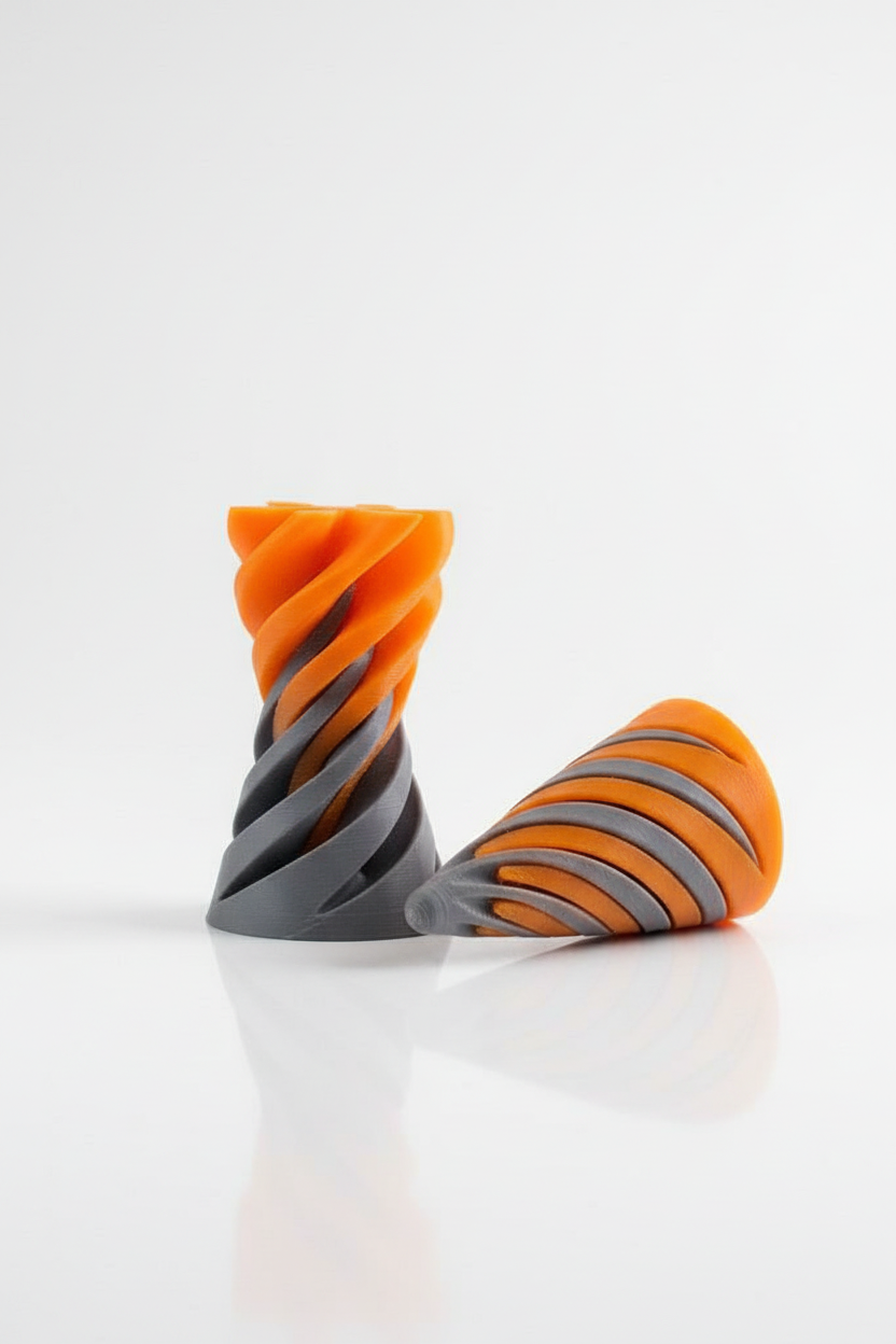 Fidget spiral cone