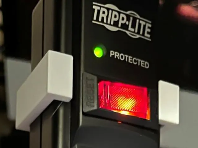 Sim rig mount for Tripp Lite Power Strip