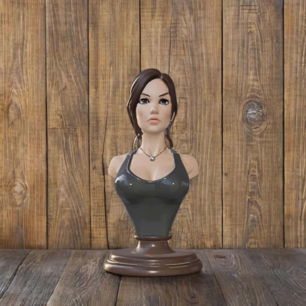 Lara Croft Sexy Sculpture