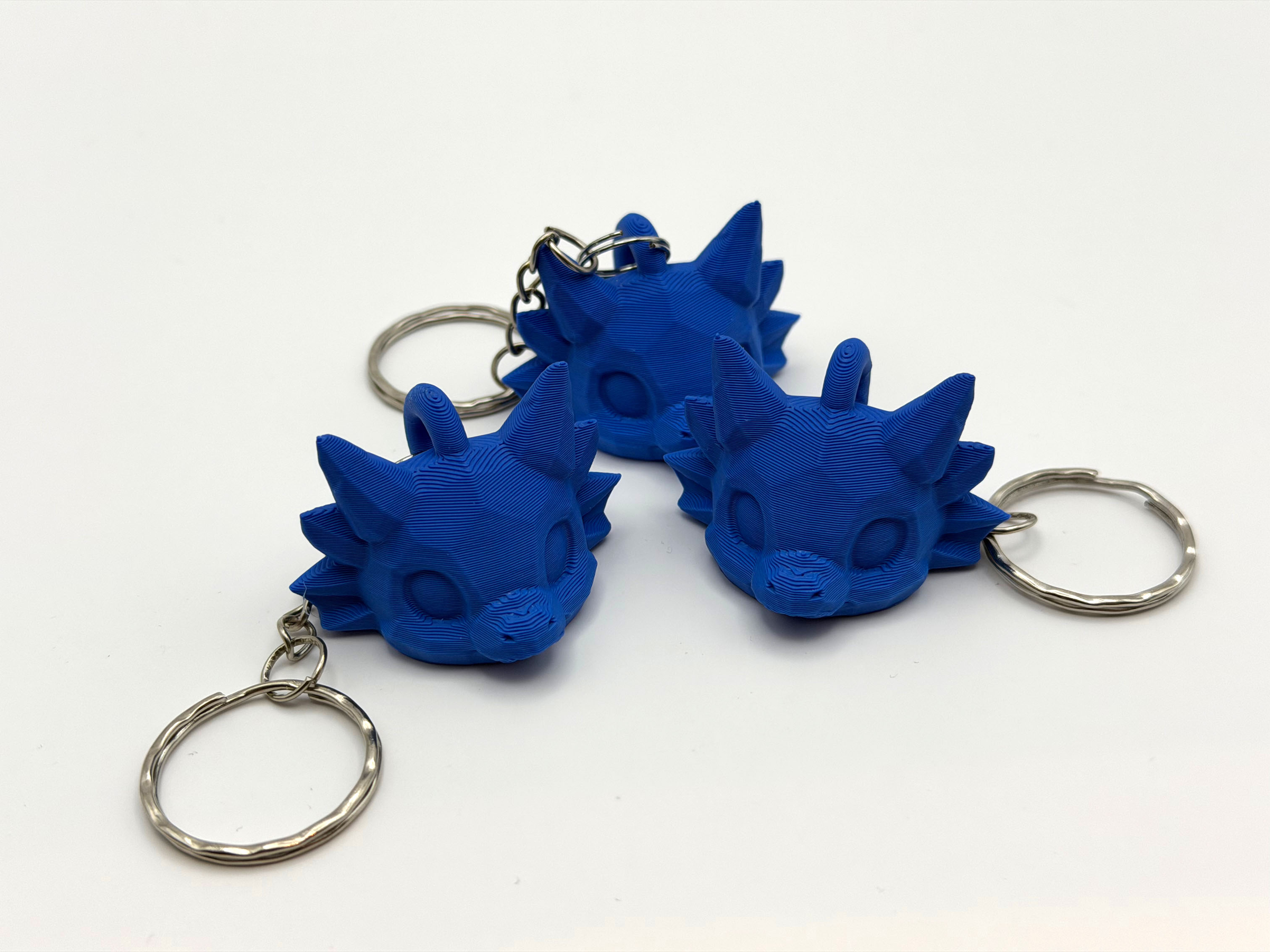 Miniatura 3 do modelo 3D Lowpoly Dragon Keychain