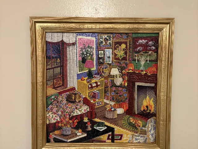 Simple Victorian Picture Frame
