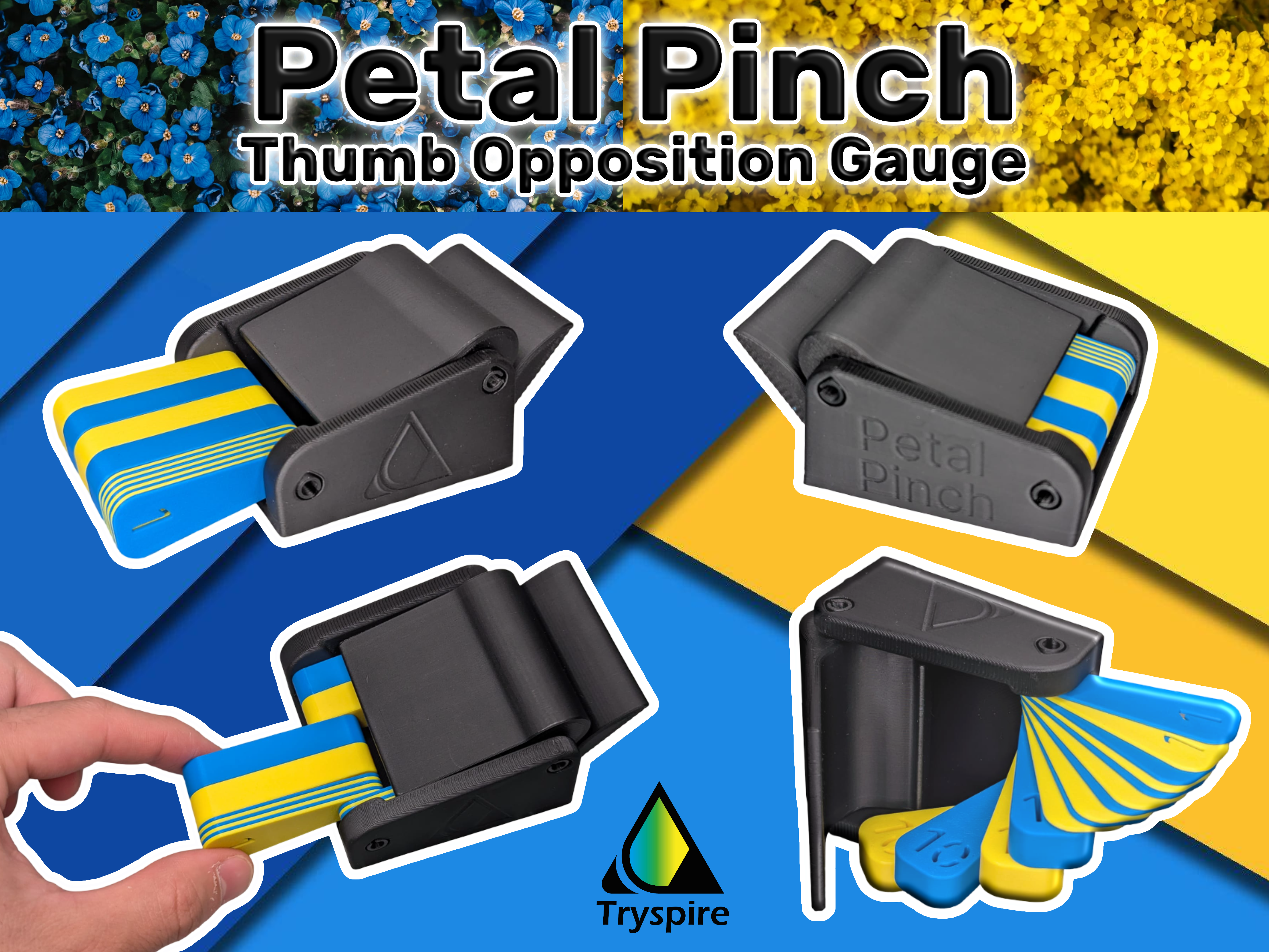Petal Pinch - Thumb Opposition Gauge