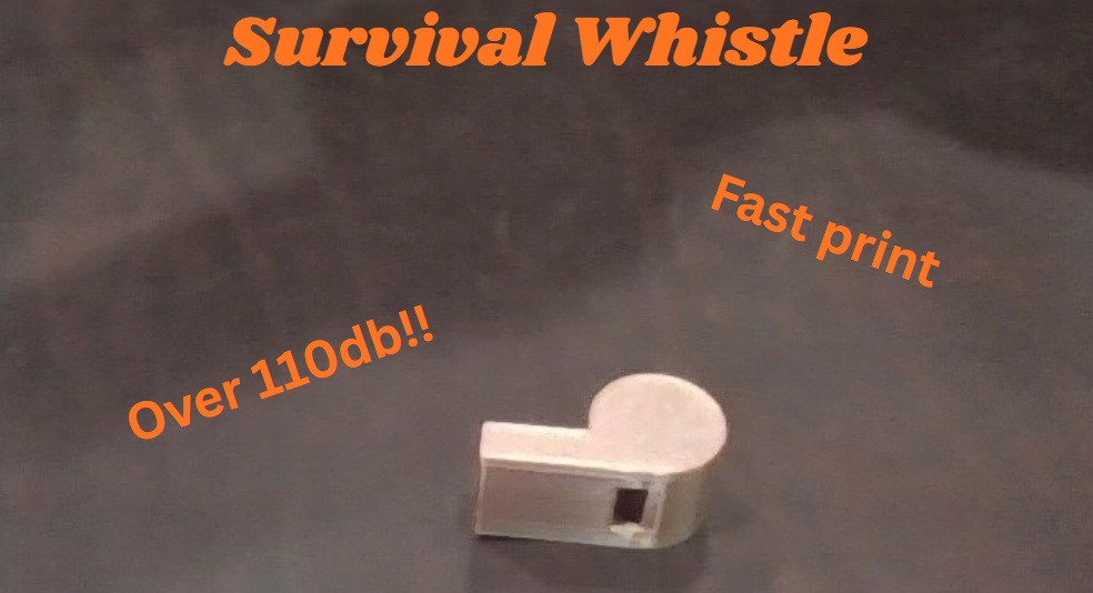 Super loud survival whistle
