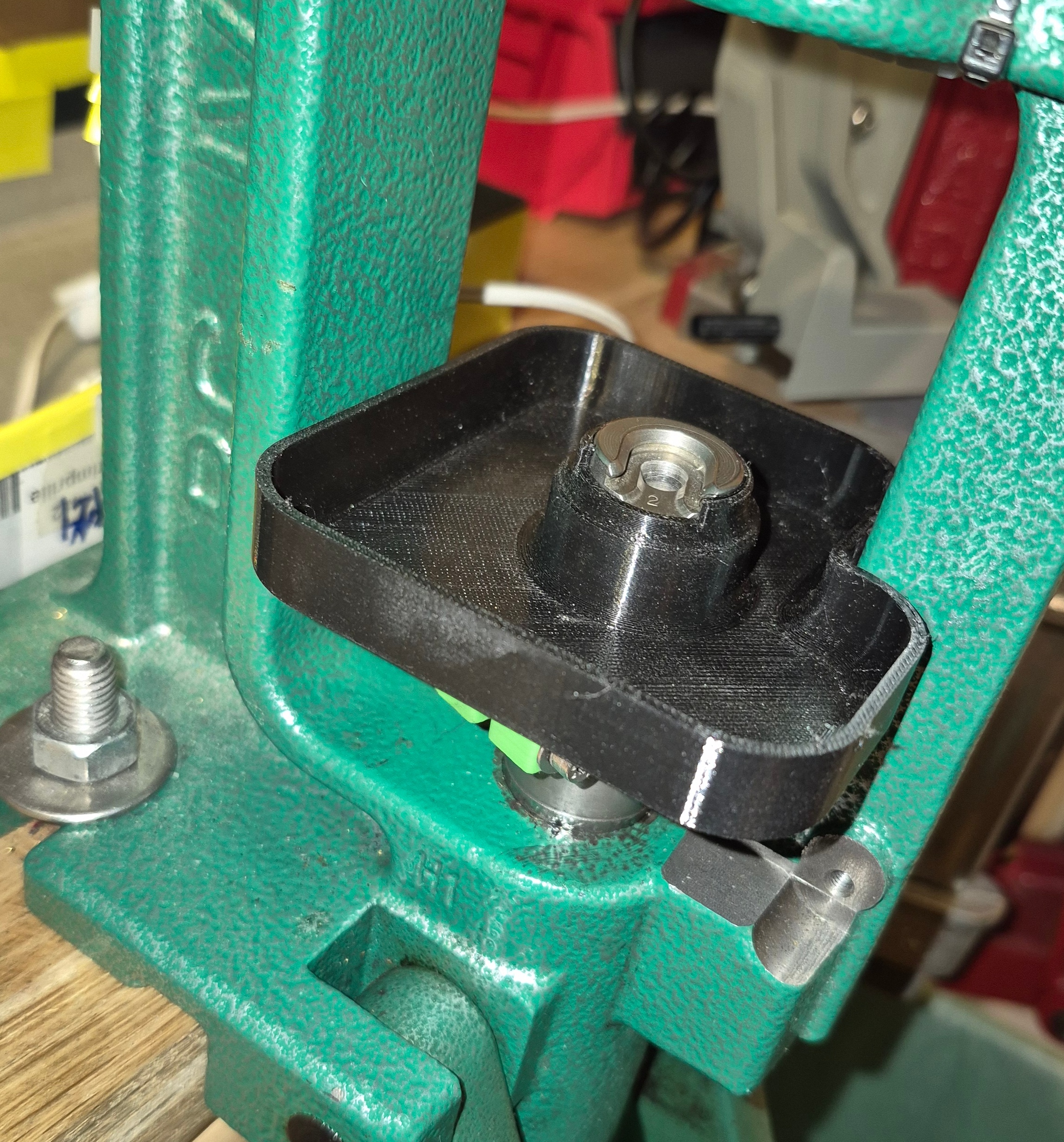 case trim - brass chip tray