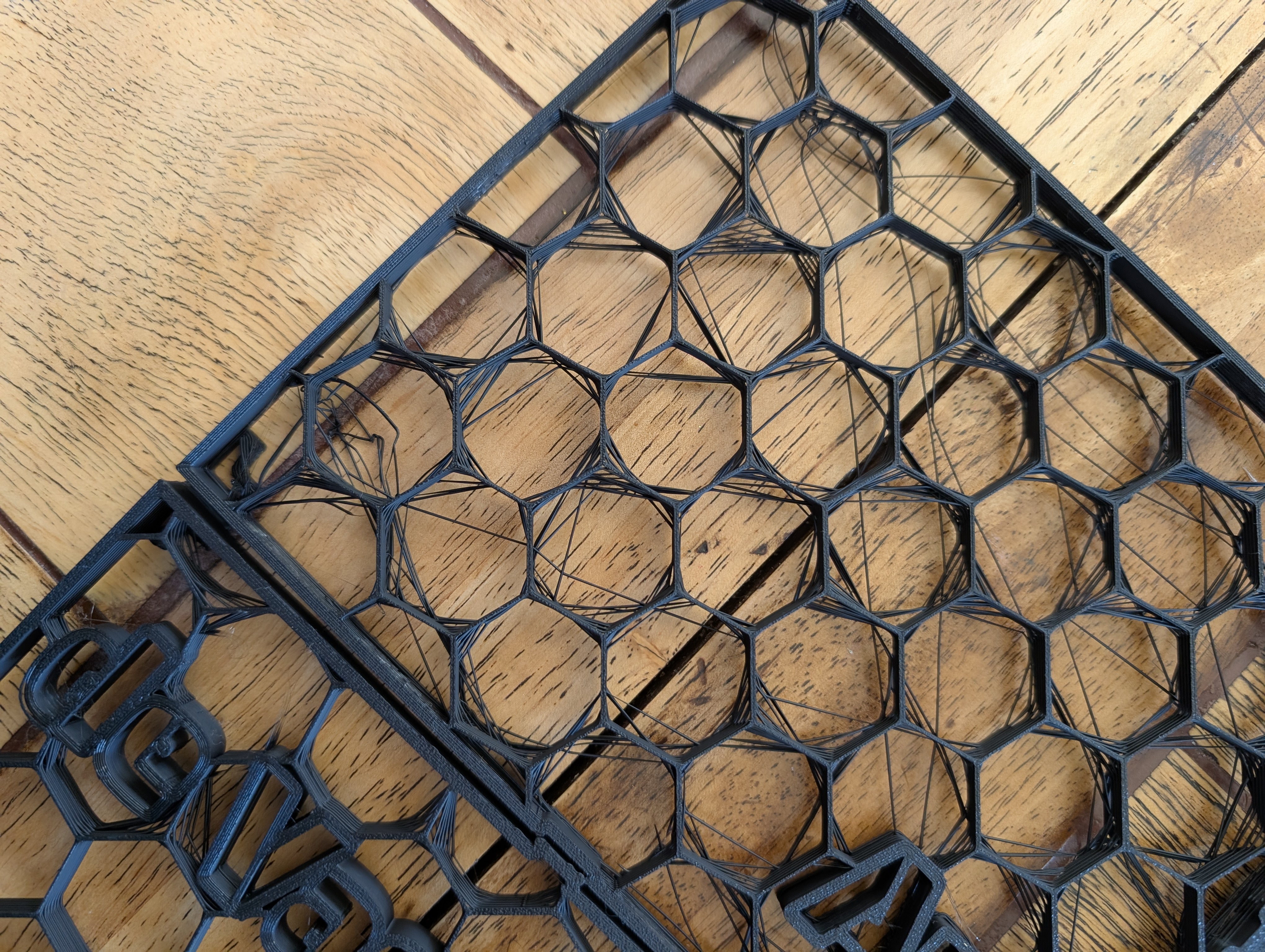 Mailbox humidity bottom grid (customizable, parametric) — miniatura 2