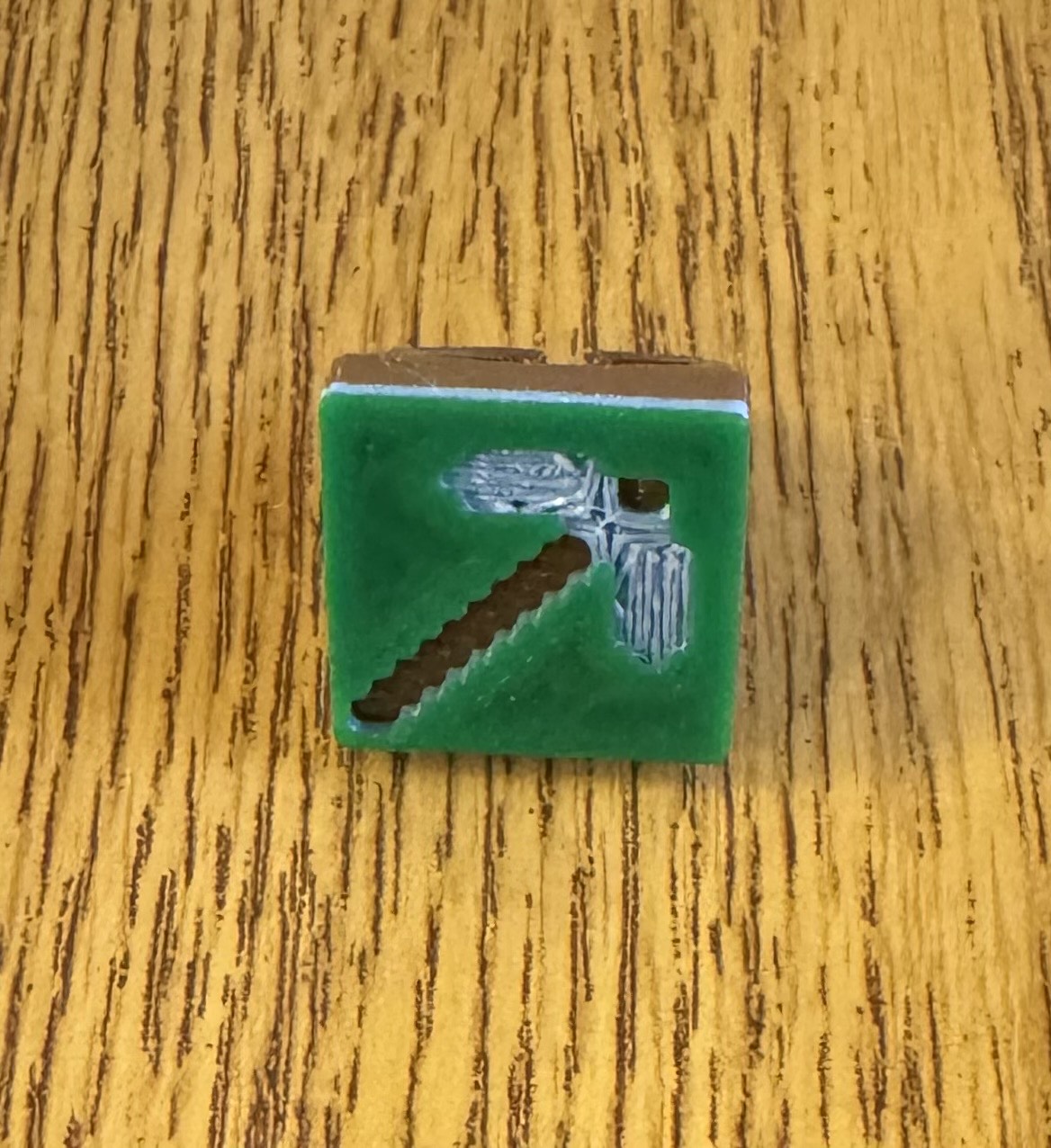 Minecraft Pickaxe ring