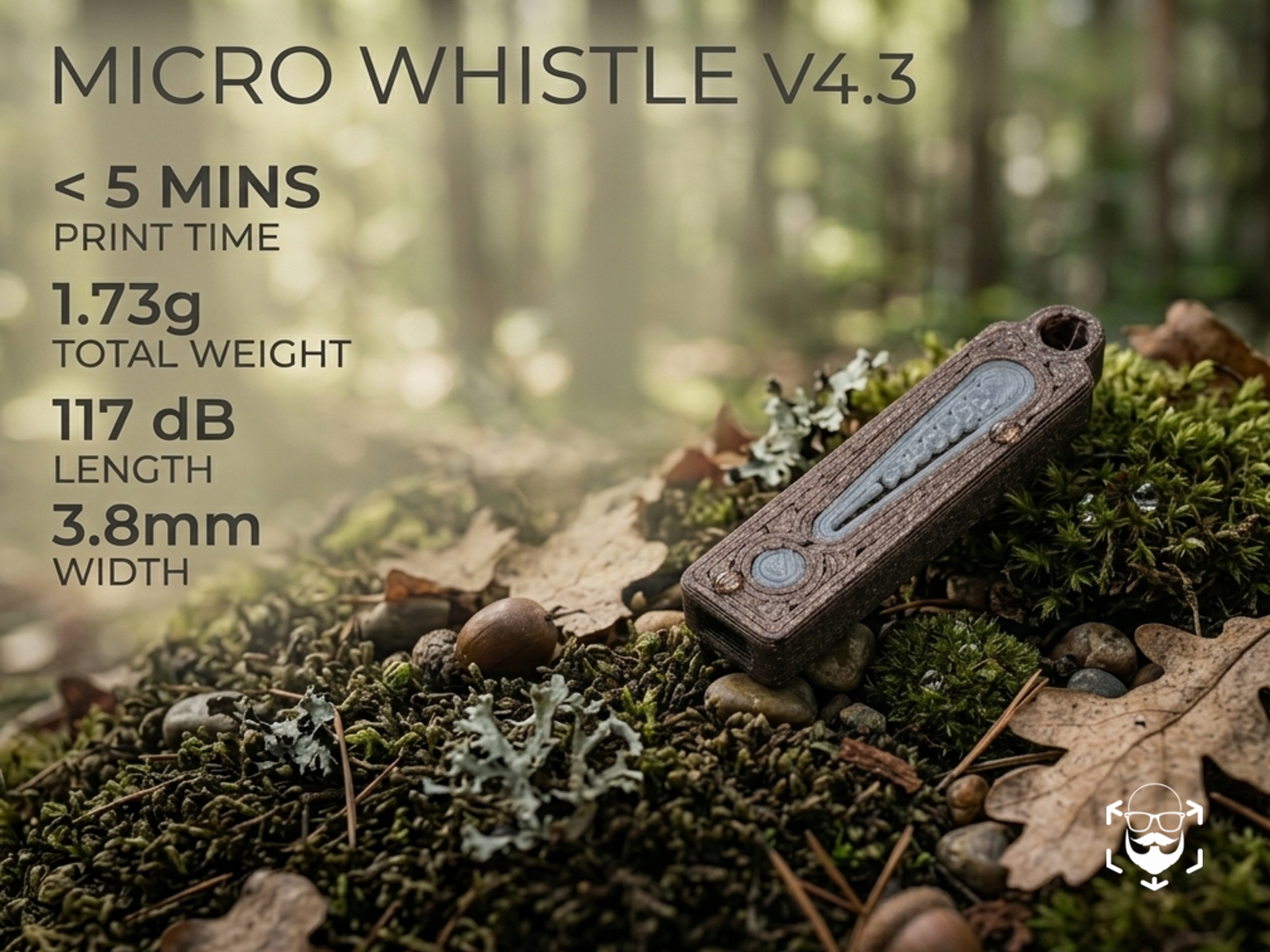 One of the World's Smallest Functional 3D-Printed Micro Whistle